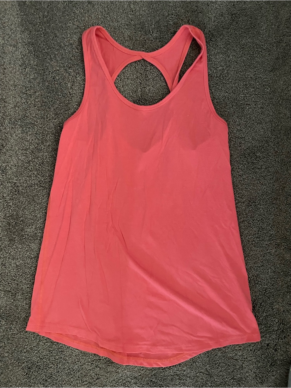ZYIA Coral Racerback Twist Tank Top NWOT
